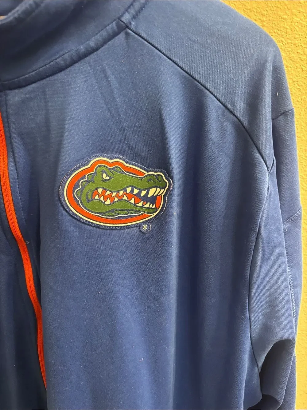 Nike Blue Florida Gators Full-Zip Lightweight Jacket with Orange Accents
